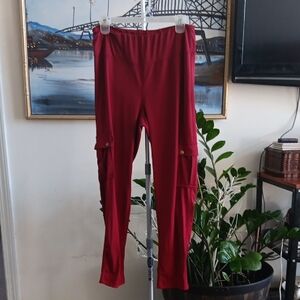 Butt Lift Cargo Leggings 26" Inseam Size 3XL